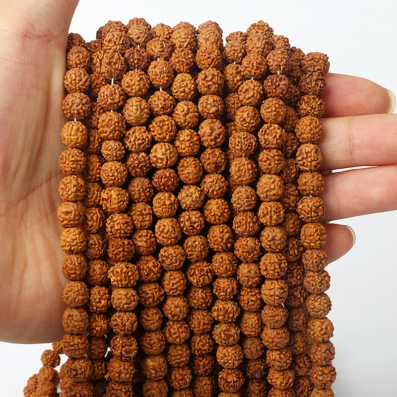 108pcs Ethnic Vajra Bodhi Rudraksha Beads For Making Bracelet Accessories Meditation Mala Prayer Tibetan Buddhism