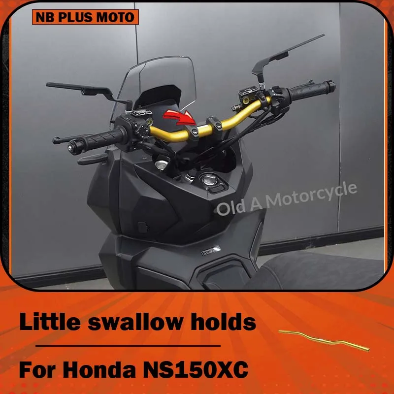 【Premium】For Honda NS150XC modified handlebars, Xiaoyan handlebars, faucets, golden comfort handlebars, steering handles, access