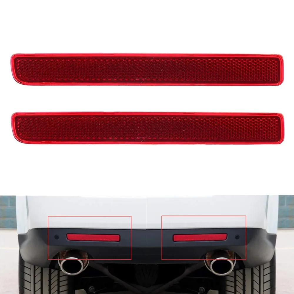 

1 Pair Rear Bumper Reflector Right and Left For Land Rover Discovery LR3 LR4 XFF500020 XFF500030