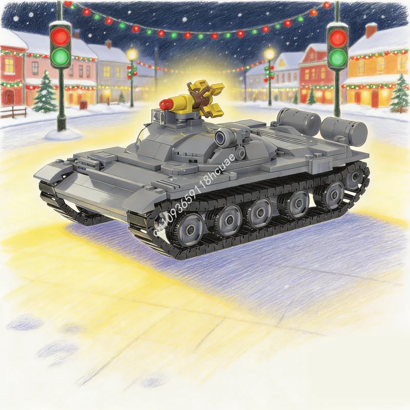 

492pcs MOC IT 1 Creator Model Building Blocks Assemble Christmas Gift Construction Toy DIY Creative Brick Kids Idea Education