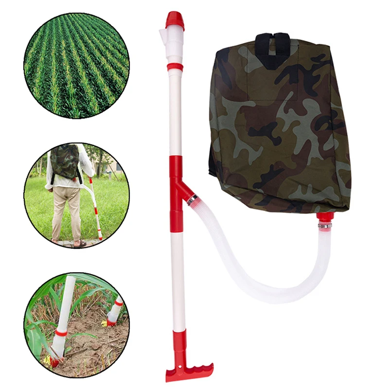 

Non-bending Labor-saving Plastic Backpack Manual Agricultural Fertilizer Applicator for Corn VegetableTree Plant Garden Supplies