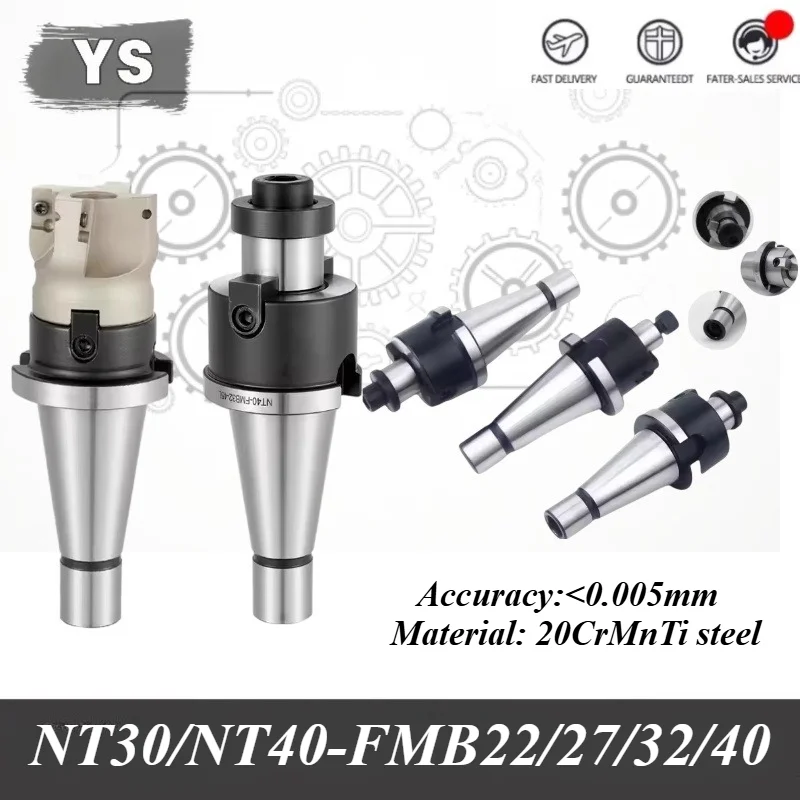 

NT40 NT30 FMB16 FMB22 FMB27 FMB32 FMB40 Tool Holder CNC Milling Machine Knife Shank 300R 400R MFWN900 Face Milling Disc NT FMB