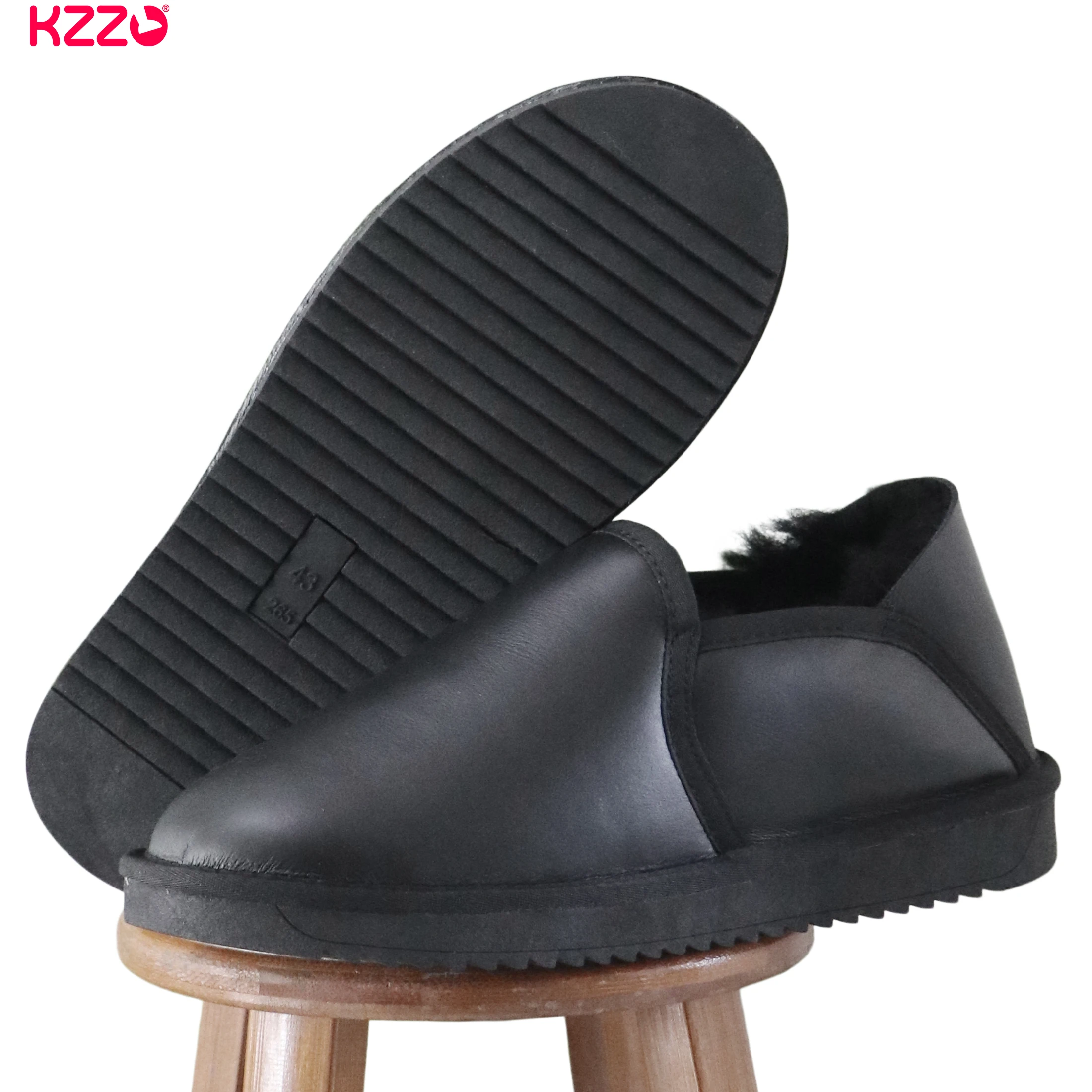 KZZO レディース 防水 本革シープスキン ミニスノーブー - Snow Boot Fur Lined のレビューと価格