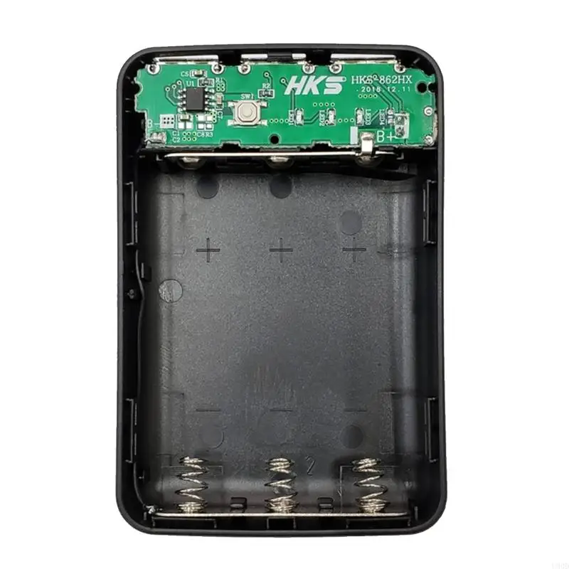 2025 nuevas cajas bancos alimentación bricolaje 3x18650 Batería cargador rápido Cajas exteriores Cierras plástico