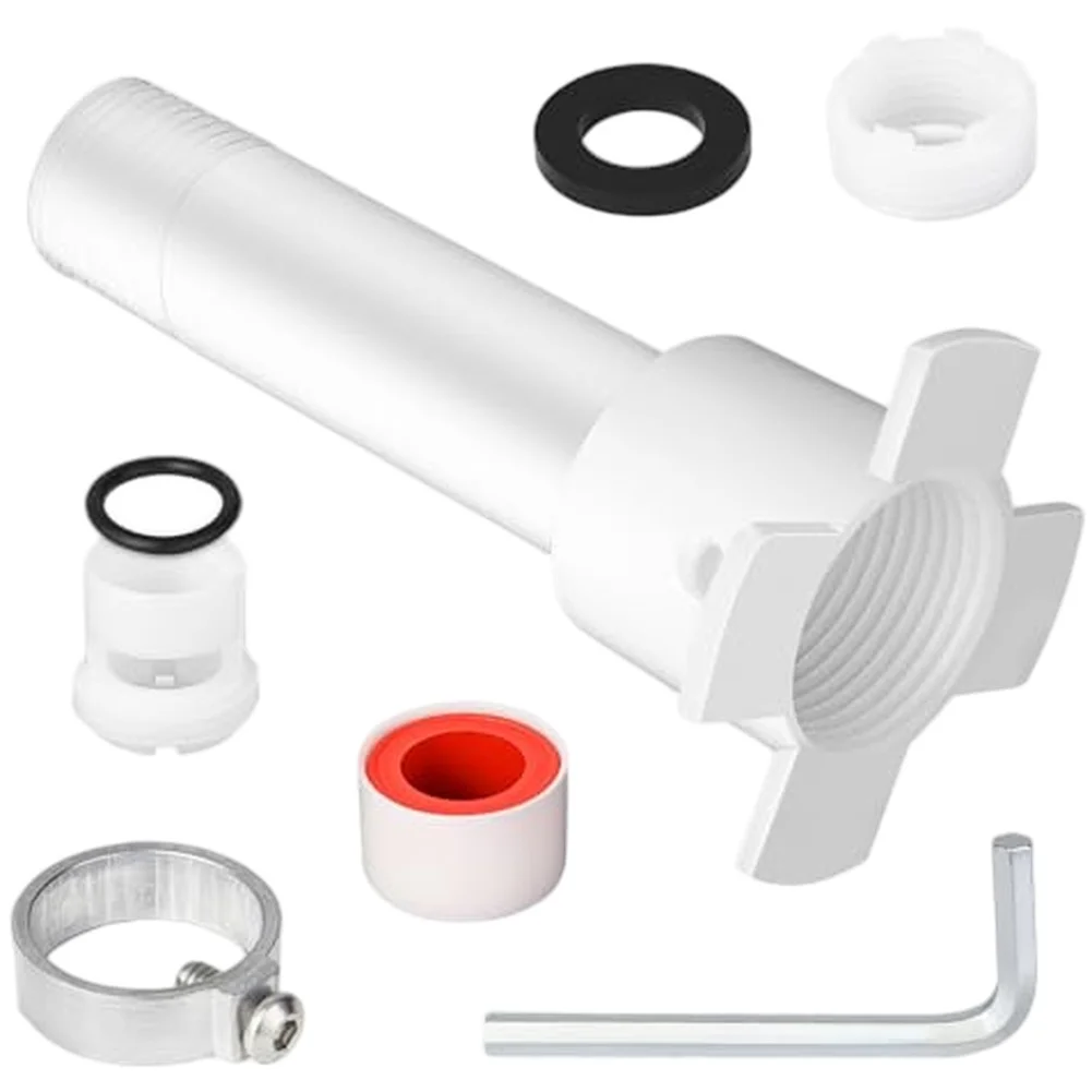 

Легко устанавливаемый комплект адаптеров для носика ванны 7 в 1, совместимый с передними резьбовыми смесителями для ванны, 12 медных труб и 12 34 IPS