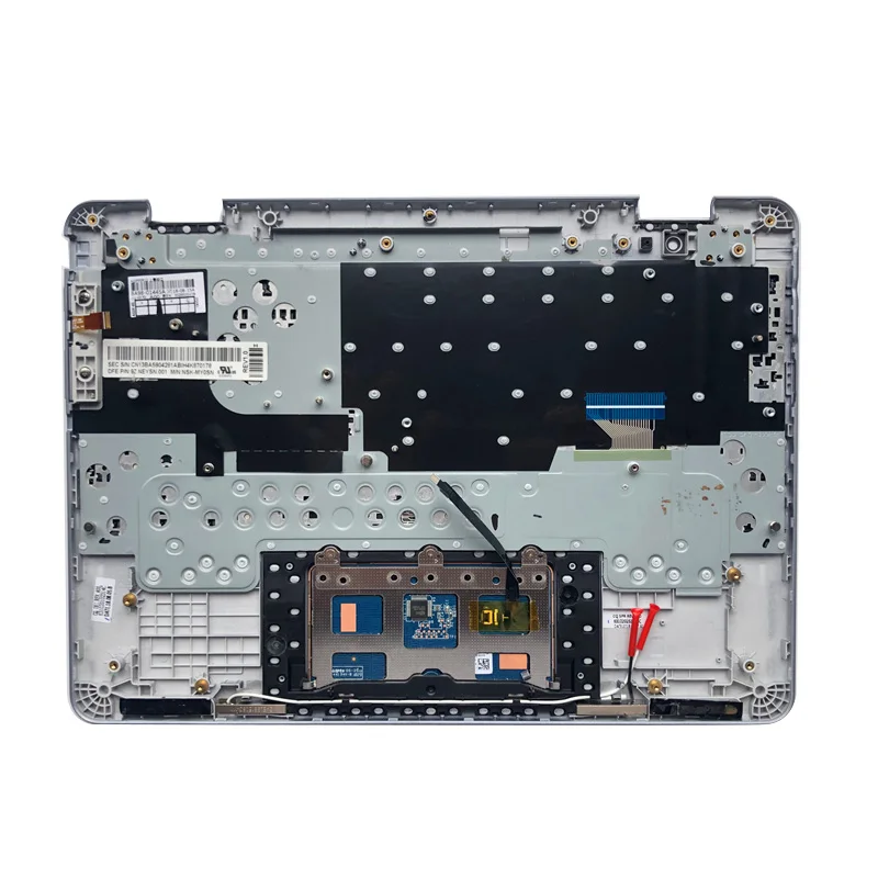 Novo para samsung chromebook plus xe521qab xe520qab portátil lcd capa traseira/apoio para as mãos caso superior teclado dos eua