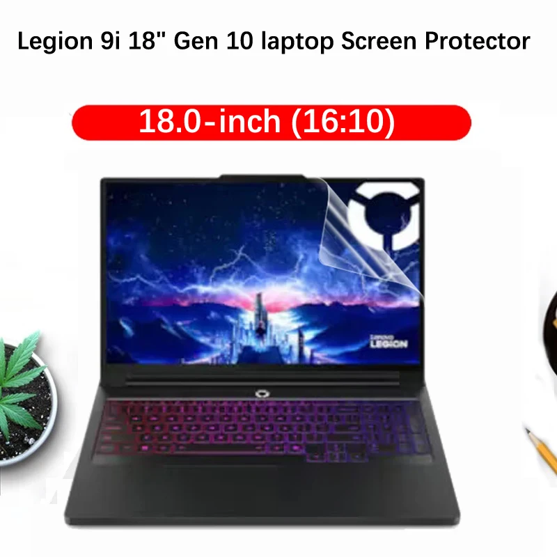 2PCS Anti Glare Screen Guard Protector for Lenovo Legion 9i Gen 10 18 inch Gaming Laptop