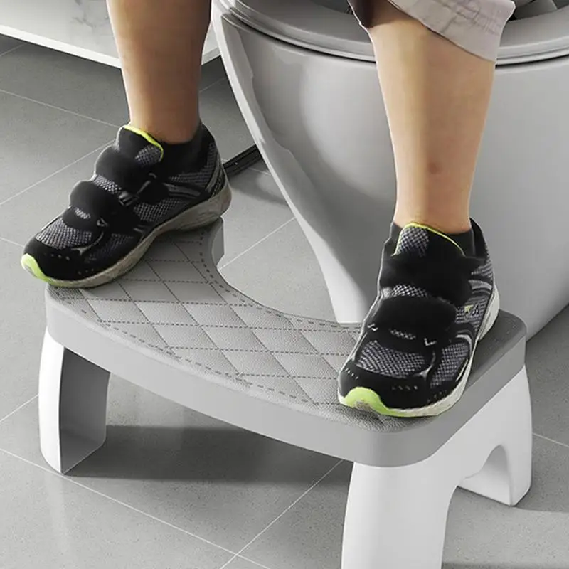 Toilet Footstool Foot Stools For Bathroom Toilet Assistance Steps For Home Apartment Dorm Toilets For Kids Seniors