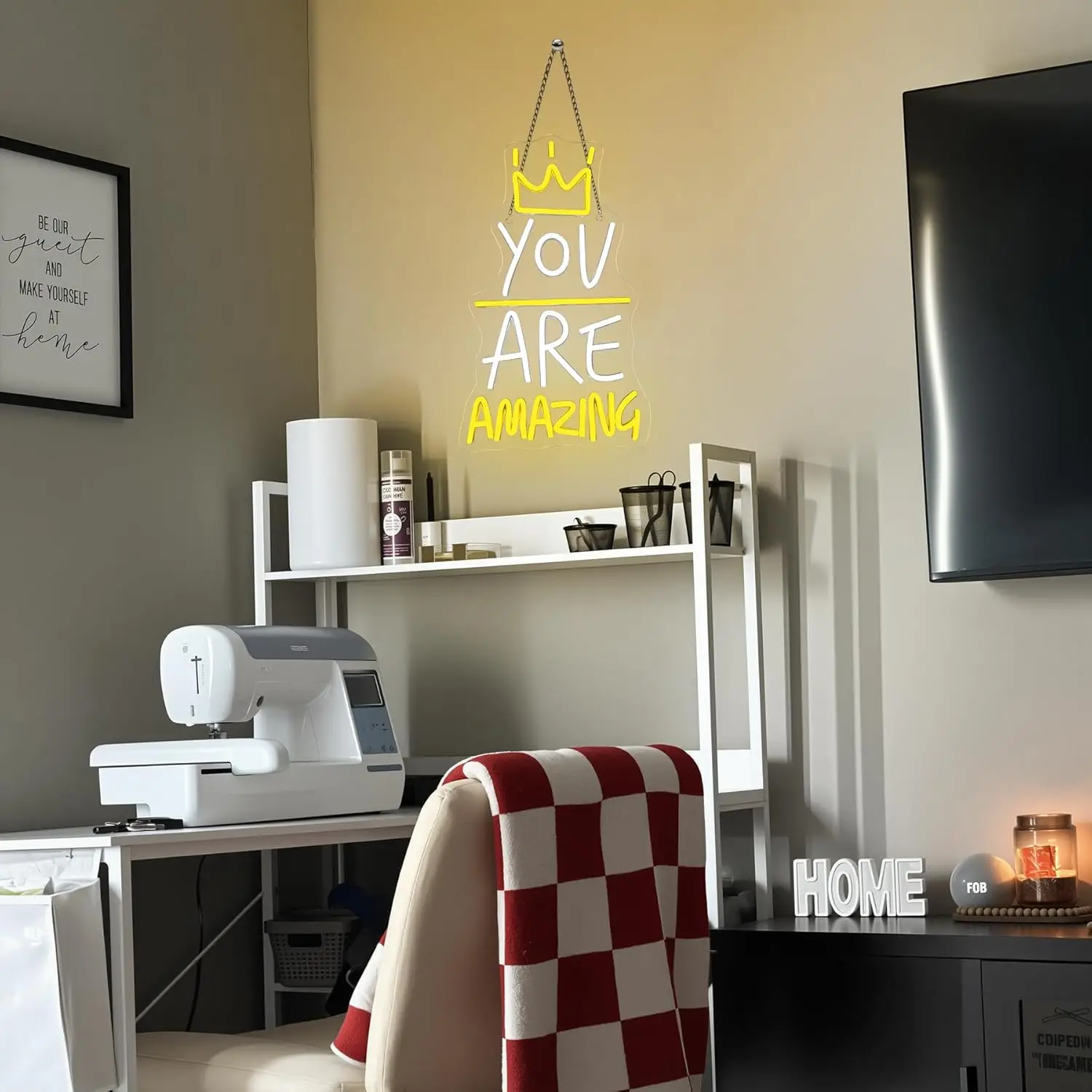 You're Amazing Neon signs USB Dimmable Inspirational Boho Wall Art LED Light Cafe Wedding Gym Party Home Decor Birthday Gift