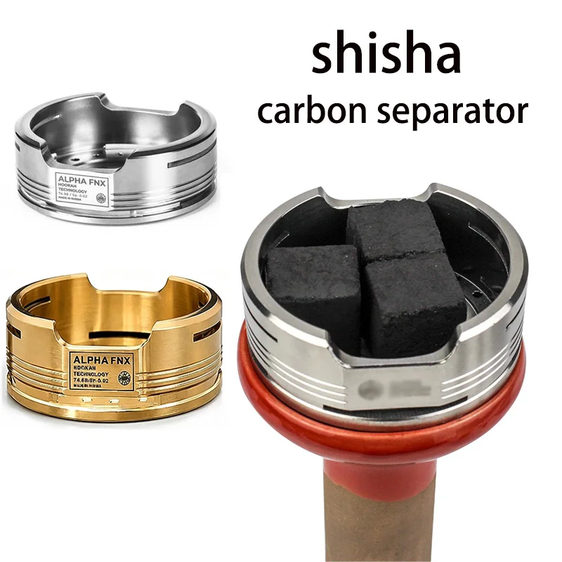 Aluminum water pipe charcoal holder Shisha Charcoal Holder Heat Management System Hookah Bowl Narguile Chicha Accessories