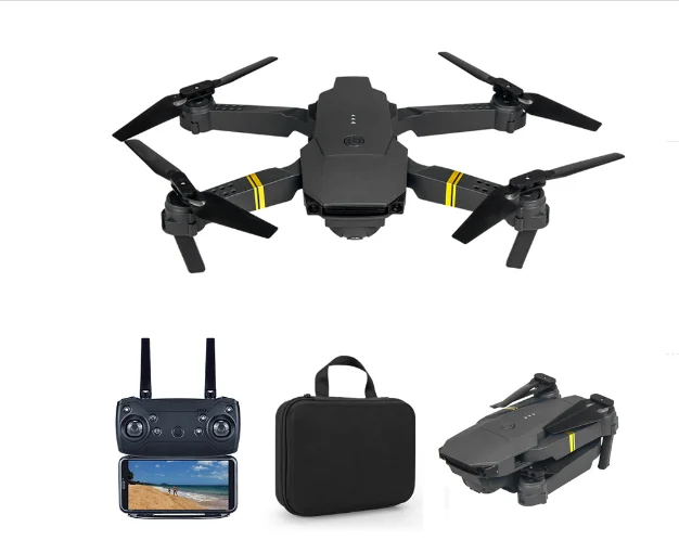 

E58 Drone with Camera for Adults/Kids Foldable RC Quadcopter Drone with 4K HD Camera, WiFi FPV Live Video, Altitude Hold One Key