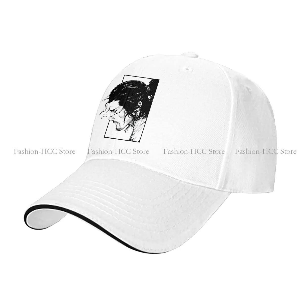 Look Solid Color Baseball Caps Peaked Cap Miyamoto Musashi Japanese Samurai Sun Shade Hats Men Women