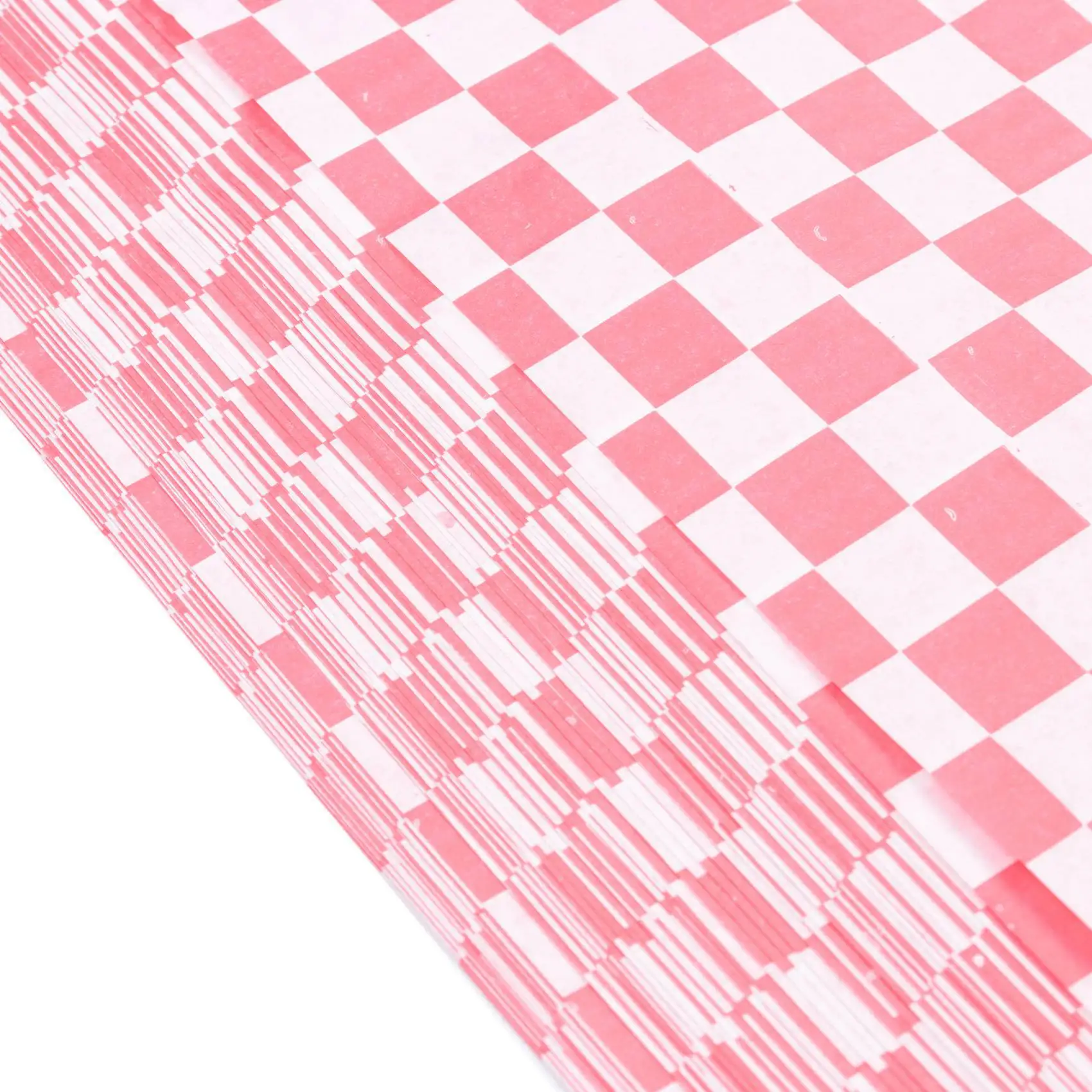 

ABWR-600 PCS Checkered Deli Candy Basket Liner Food Wrap Papers, Fat Repellent, Sandwich Burger Packing, Red And White