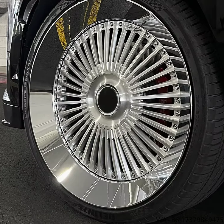 

Custom Forged 2 Piece Car Rims Alloy Wheel Pcd 6X139.7 5x130 16 19 20 24 26 28 Inch Rims Passenger Car Wheels for Ra