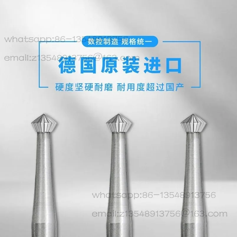 F253 thick flying saucer car needle, jewelry micro-inlaid slotting engraving milling cutter, crane grinding tool 6 pcs price