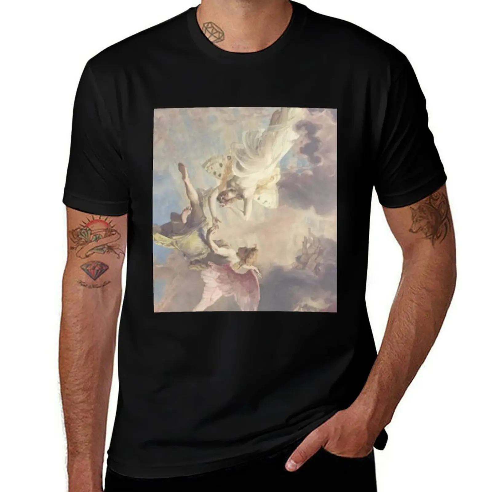 

Renaissance art T-Shirt anime stuff blacks summer 2025 plus size clothes men t shirts
