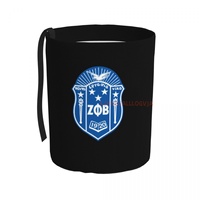 Zeta Phi Beta Car Trash Can, Dust Bin, Trash Bin For Kitchen Camping, Interior Car Accessories For Women,Car Garbage