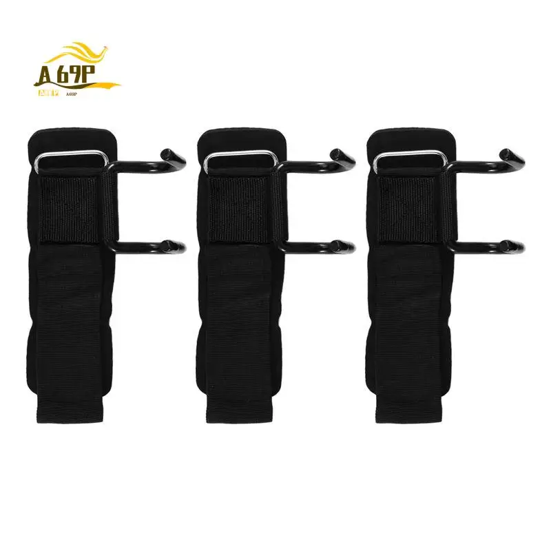 

Перчатки для фитнеса A69P-3PCS с крюком для подтягиваний, ремешком на запястье и поддержкой для рук, для тяжелых тренировок, для мужчин и женщин, спортивное оборудование для тренажерного зала