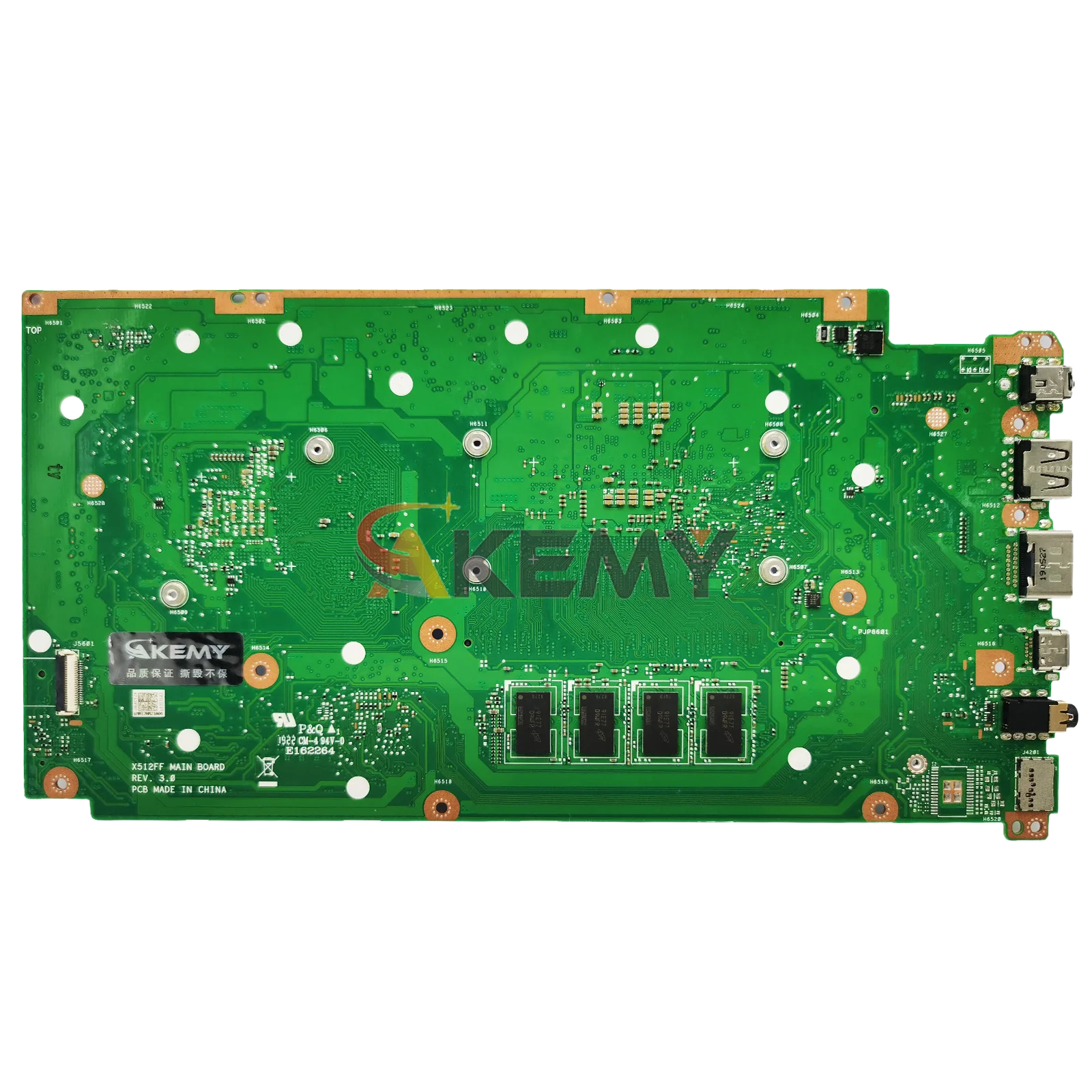 Placa base para ordenador portátil X512FF para ASUS VivoBook X512FF X512FLC X512FB X512FJG X512F X512FL V5000F X512FJ placa base de 10. a generación I3 i5 i7