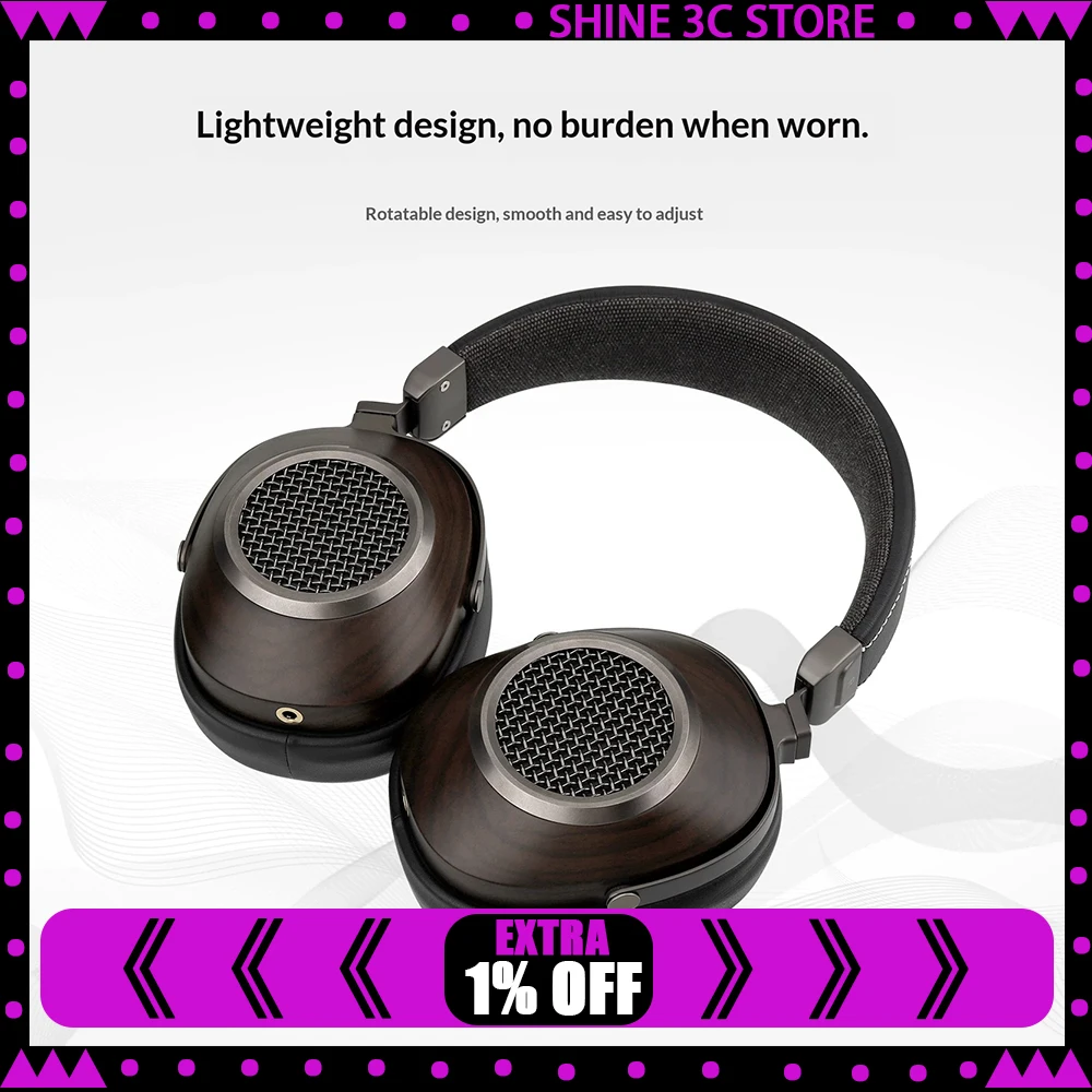 SIVGA ANSER Wired Headset 50MM Moving Coil Horn Esports Headset NdFeB Magnet With High Magnetic Energy Level Light Weight Gifts