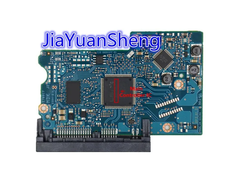 220 0A90377 01  , 110 0A90377 01/ Hitachi hard disk circuit board / LSI 60450 / Stickers : 0J21827 / DT01ACA050