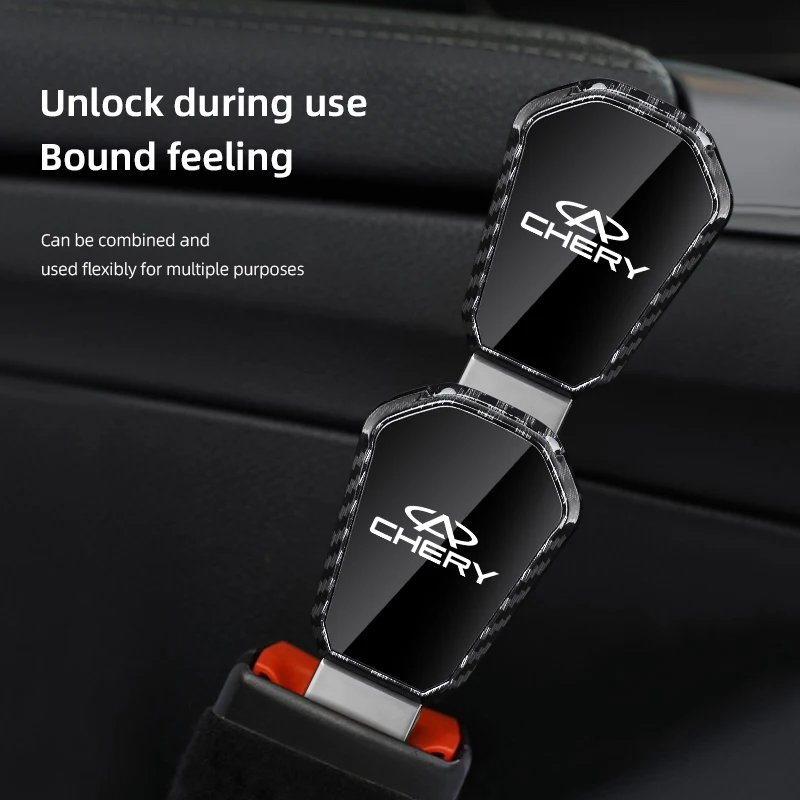 مقعد السيارة حزام موسع كليب قفل أمان مشبك تمديد المكونات لشيري تيجو 8 9 7 5 5X 3X أريزو 8 5 Fulwin T9 A8 T8 A9 E05 QQ #5