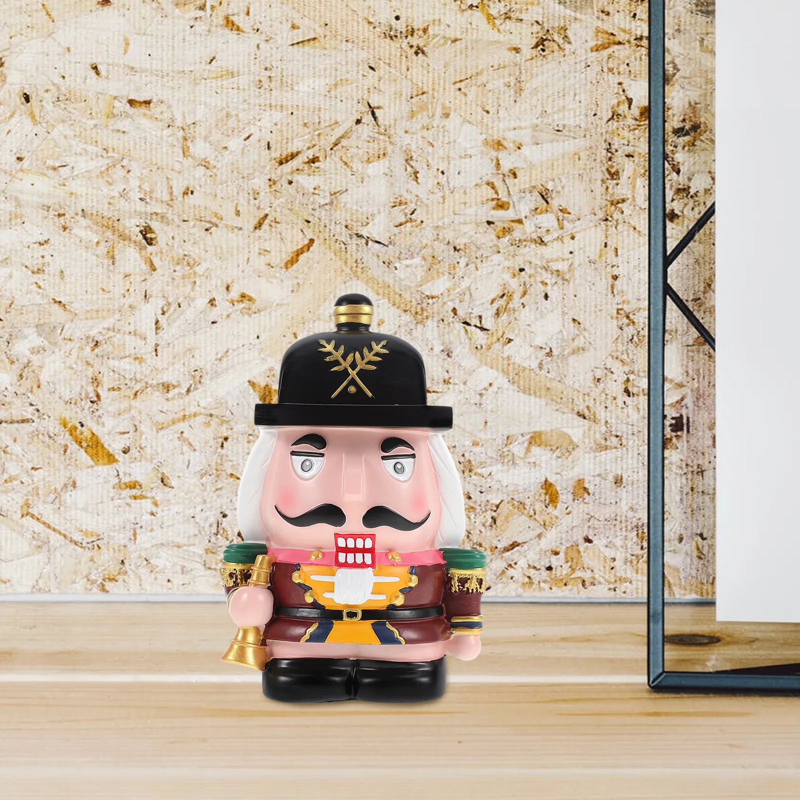 

Unique Nutcracker Storage Box for Coins Functional and Decorative Money Pot for Home Decor Birthday Present