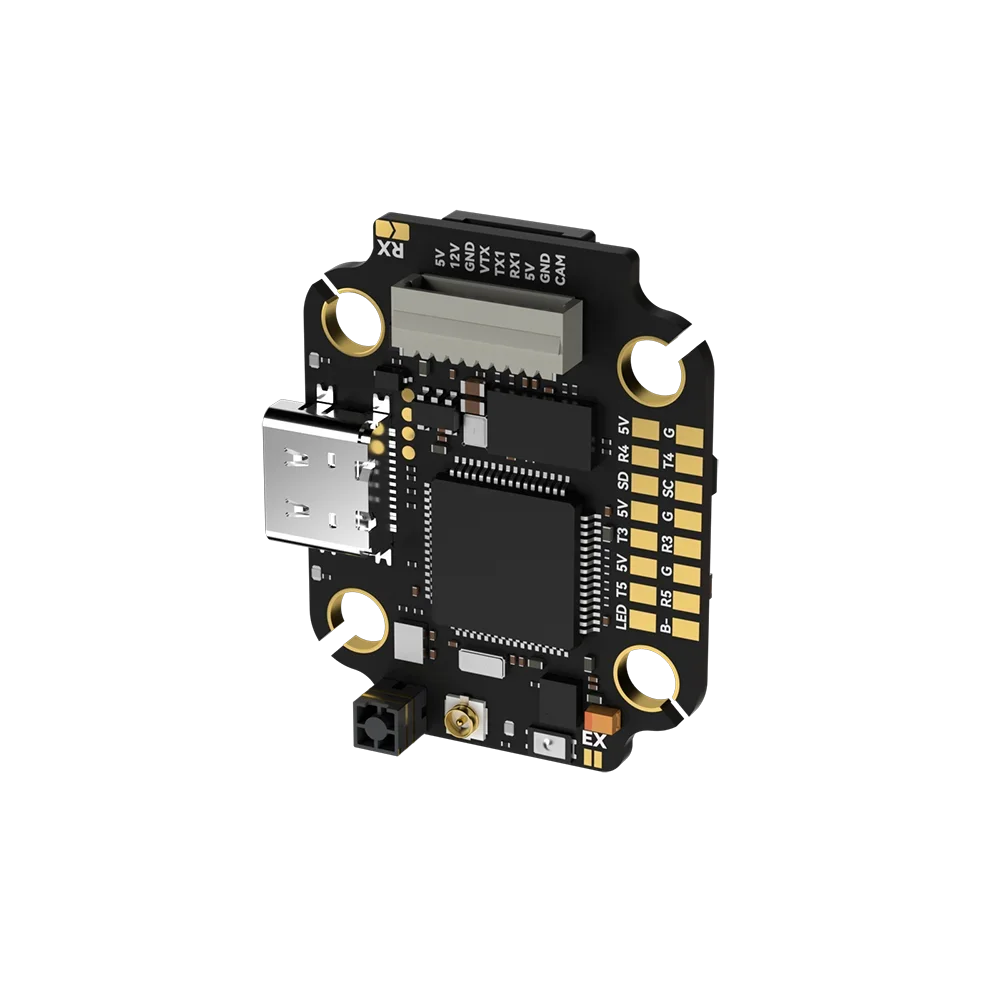 BoaMasMiFlight Borg Mini F7 Flight Controller Built-in ELRS 2.4GHz Receiver 4-8S For FPV