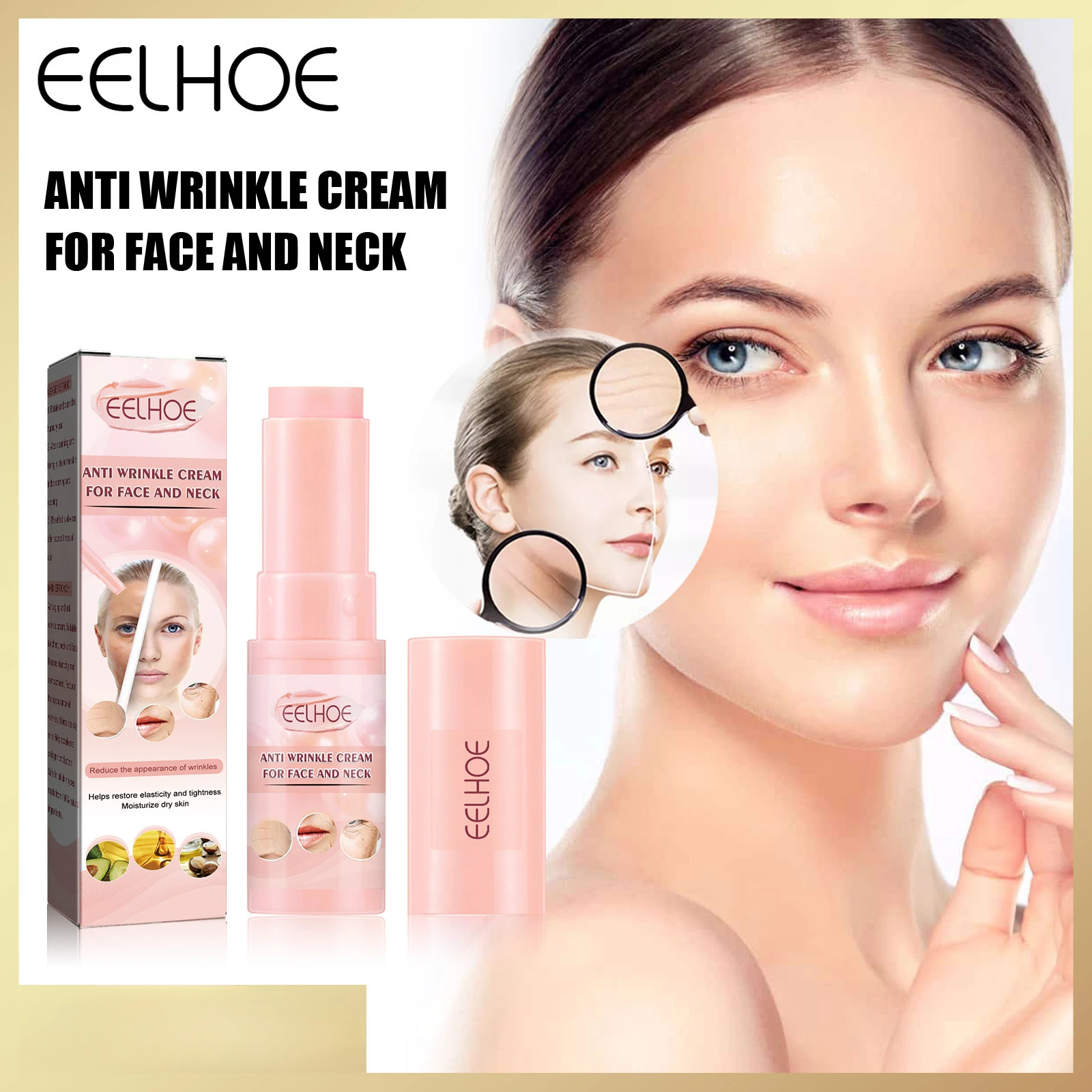 

Eelhoe Fight The Signs of Aging with Our Firming Wrinkle Remover Cream Stick: Nourish and Hydrate Your Skin for A Radiant Look