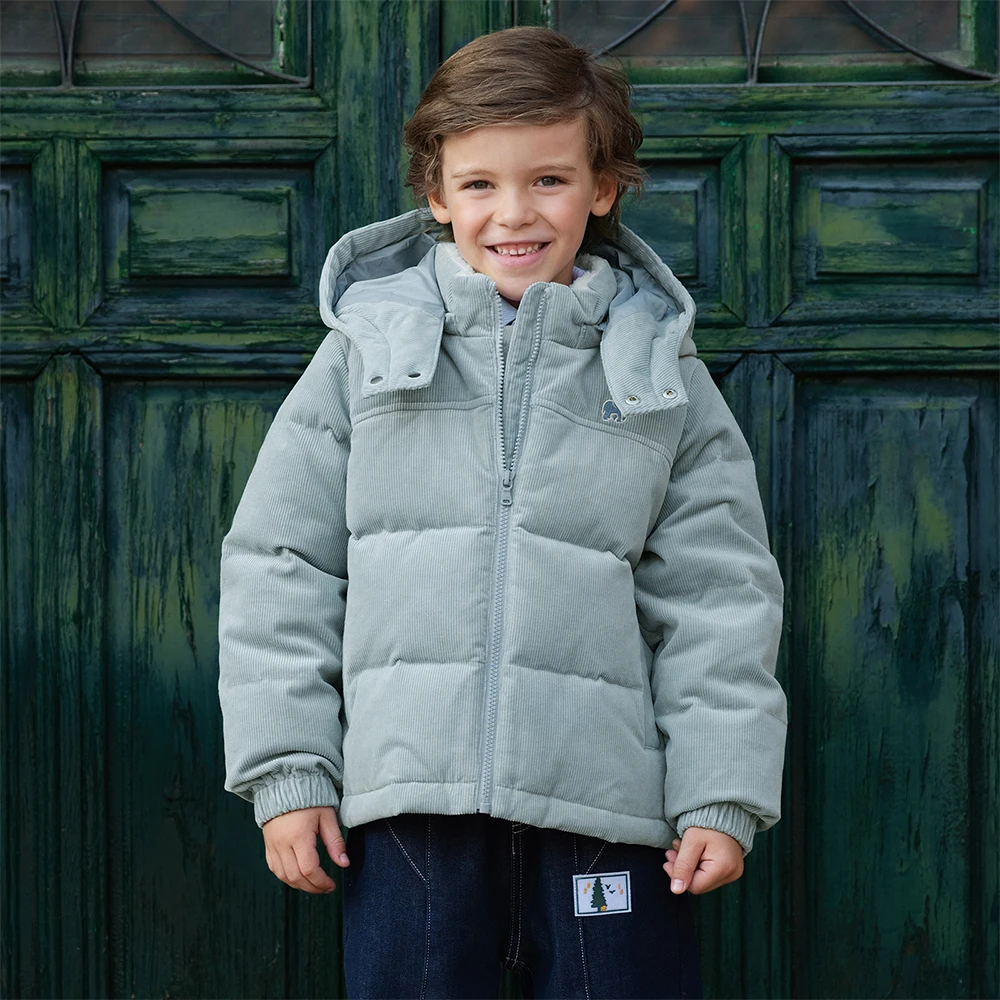 Dave Bella Boys Thicken Down Parka Jacket Children Winter Warm Hooded Down Coats Waterproof Outwear Clothes DK4253648