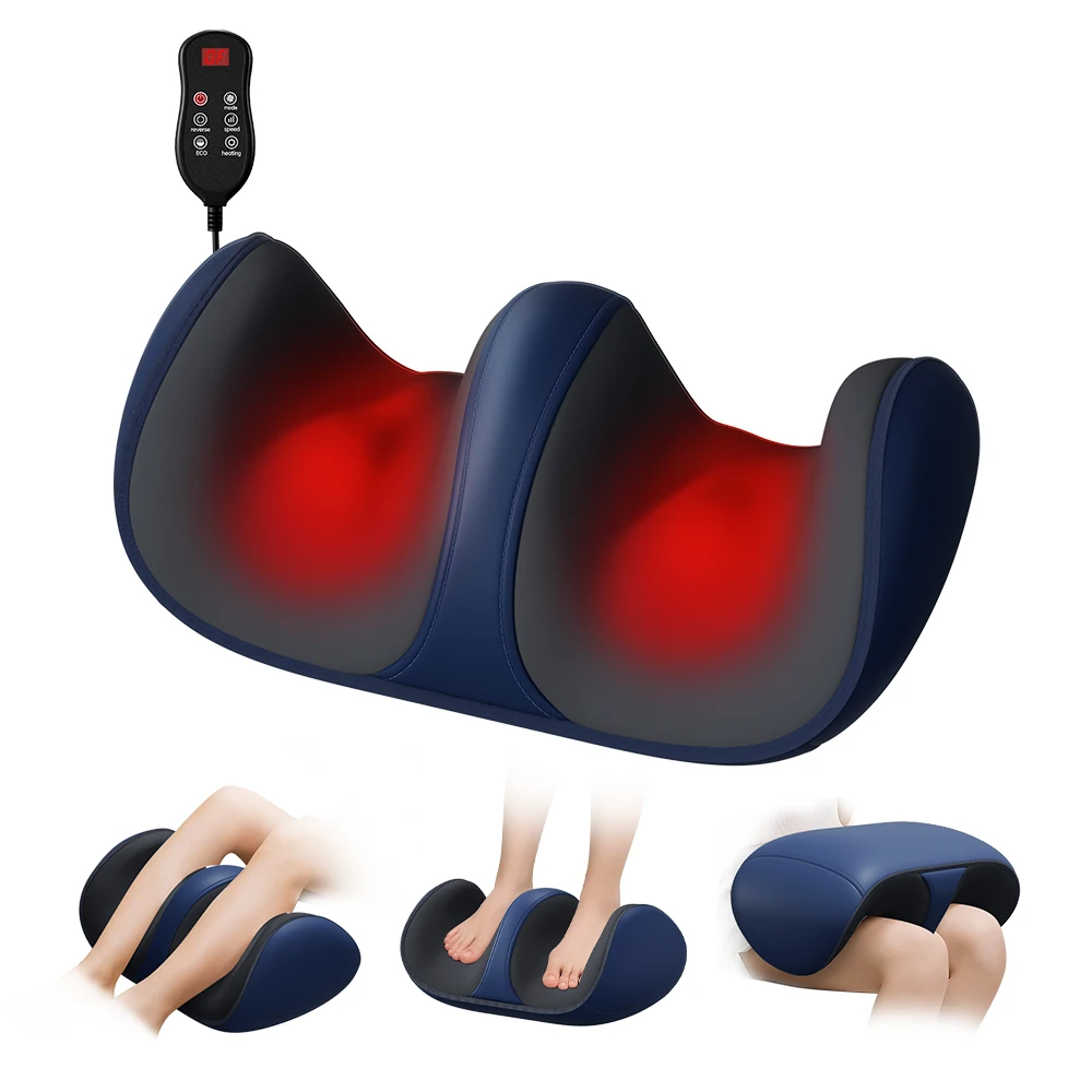 

3D массажер для глубокого разминания ног с подогревом, массаж шиацу для облегчения боли при подошвенном фасциите, невропатии, идеальный подарок для родителей