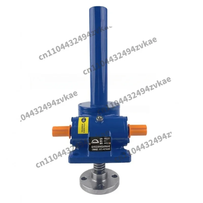 Linkage Worm GearSWL Fixed Lifting Platform Electric Hand Cranked Spiral Small Screw Lift