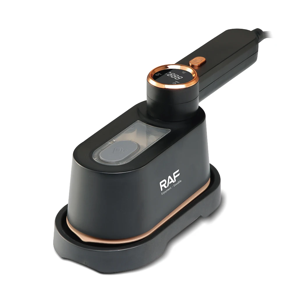 

RAF 1050w Portable Ceramic Flat Iron Electronic Travel Foldable Iron Steamer Machine Custom Mini Steam Iron Clothes Electric