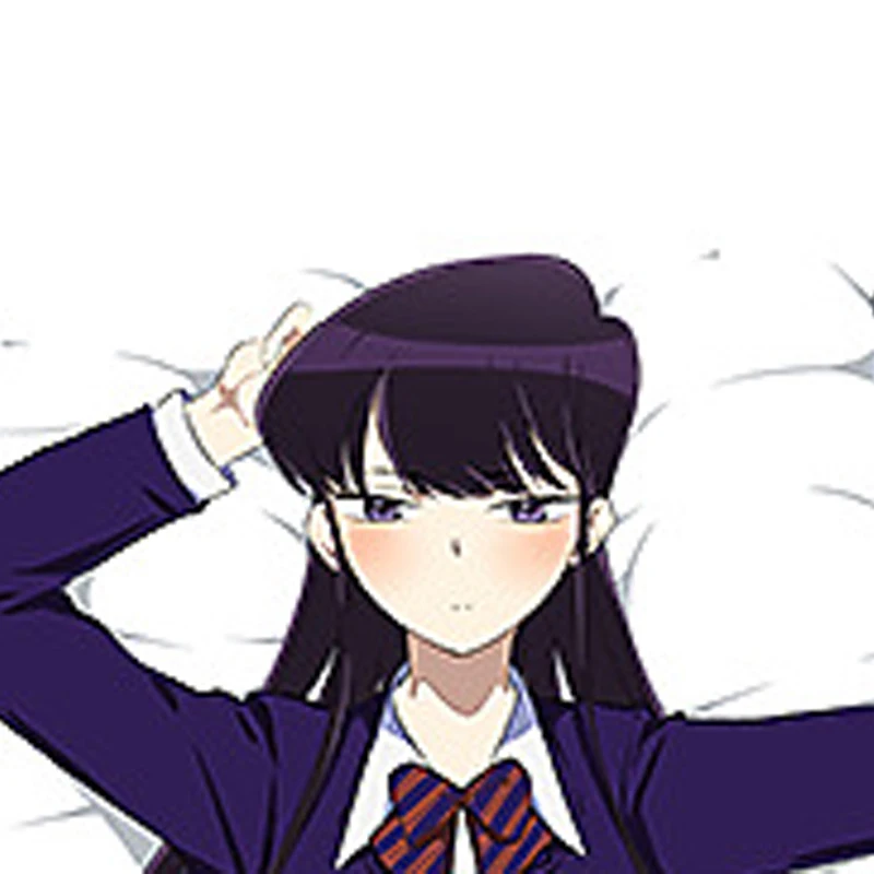

Dakimakura Anime Pillow Cover Komi Shouko Double Sided Print 2Way Cushion Cover Xmas Gifts