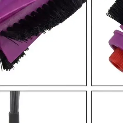 Vacuum Cleaner Accessories Robot Vacuum Brush Set For Home Daily Cleaning Sturdy Construction Hassle-free Installation