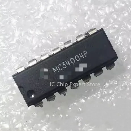 

Электронные компоненты интегральной схемы MC34004P DIP-14 IC, 5 шт.