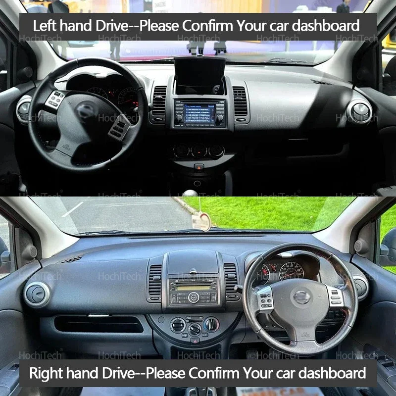 لوحة غطاء لوحة المضادة للانزلاق حصيرة حماية الوسادة مظلة السيارة السجاد البساط لنيسان ملاحظة 2009 2010 2011 2012 2013 #2