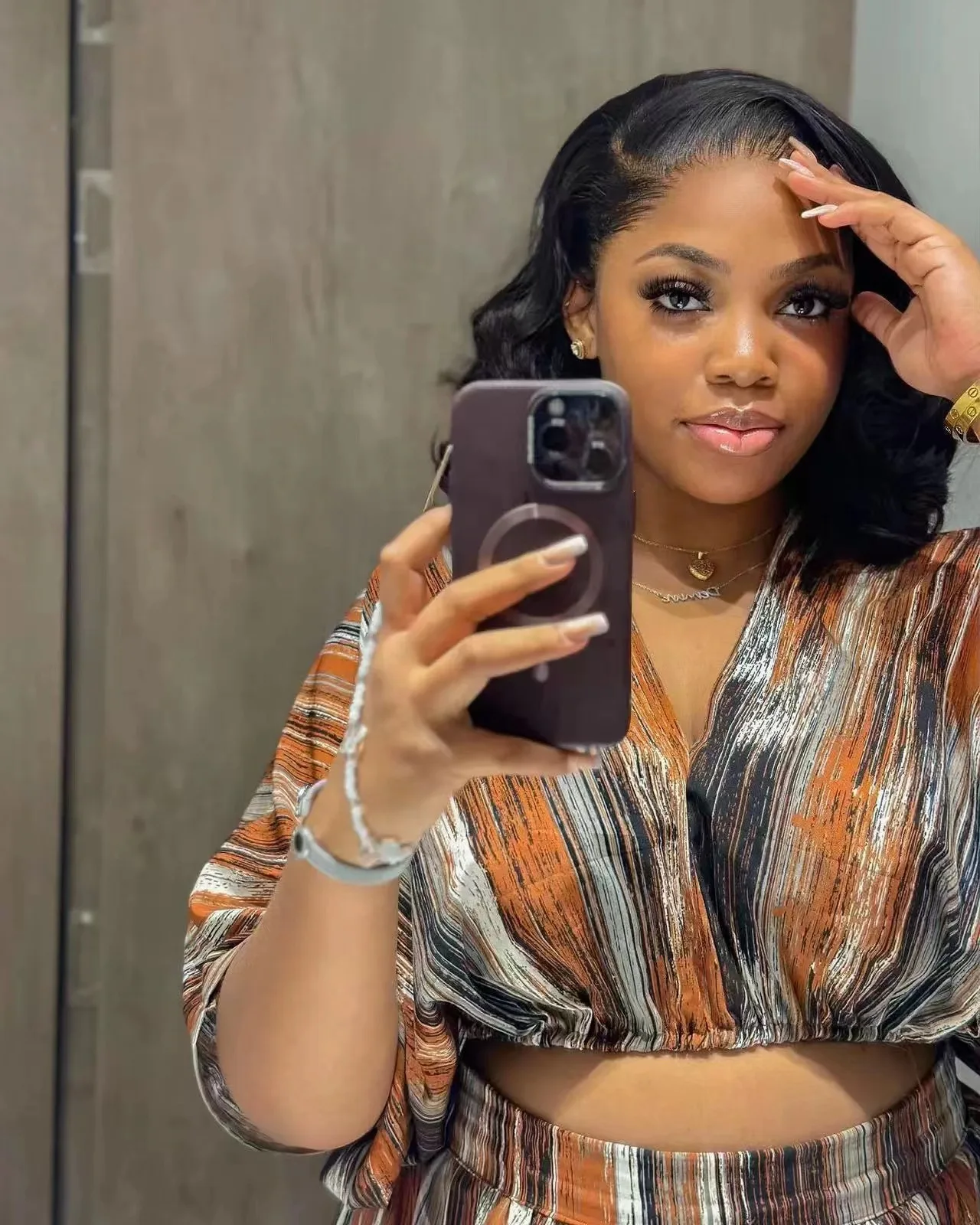 

2026 NEW FASHION PRINTED BELL SLEEVE SHIRT + WIDE LEG PANTS TWO-PIECE SUMMER CASUAL LOOSE IRREGULAR TOP AND PANTS SUIT FOR WOMEN