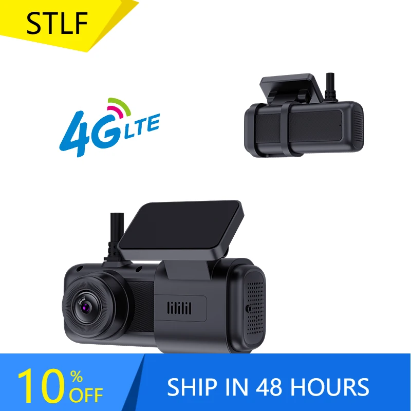 

STLFG2 2K Smart HD 4G LTE Cloud Driving Recorder with GPSSmart Sense Parking Emergency SOS and Road Watch AI Front and Rear Dash