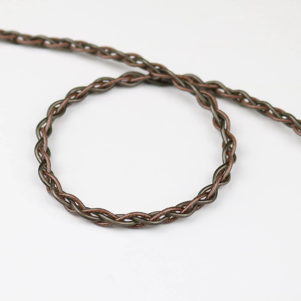 CustomMonocrystalline copper silver plated Earphone cable 2.5mm 3.5mm 4.4mm MMCX 0.78mm A2DC IE80 IM QDC TFZ  se535 se251