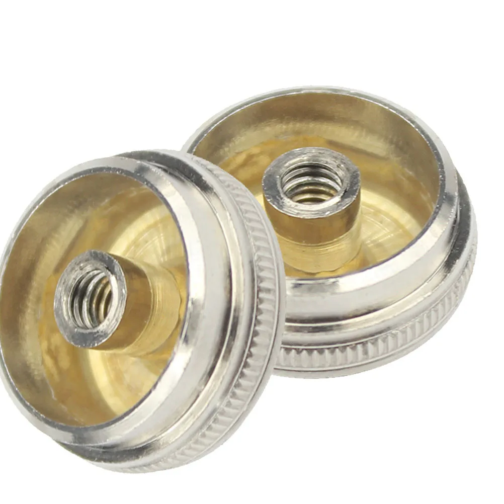 2 قطعة المواد الصلبة رئيس مشترك غطاء برغي الناي رئيس المسمار ملحق طويلة الأمد أداء موثوق المحمولة مريحة حمل #2