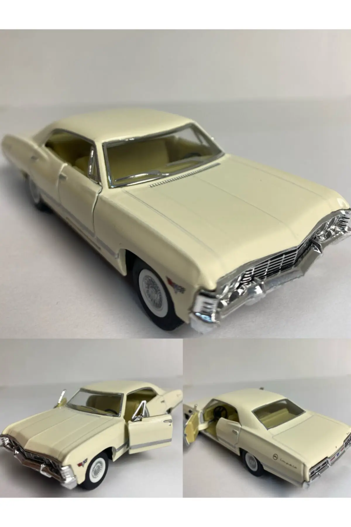 

Metal Toy Car 1957 Chevrolet Impala Original 1:36 Scale 12 Cm Czech Bırak Model Collection for Adults and Children