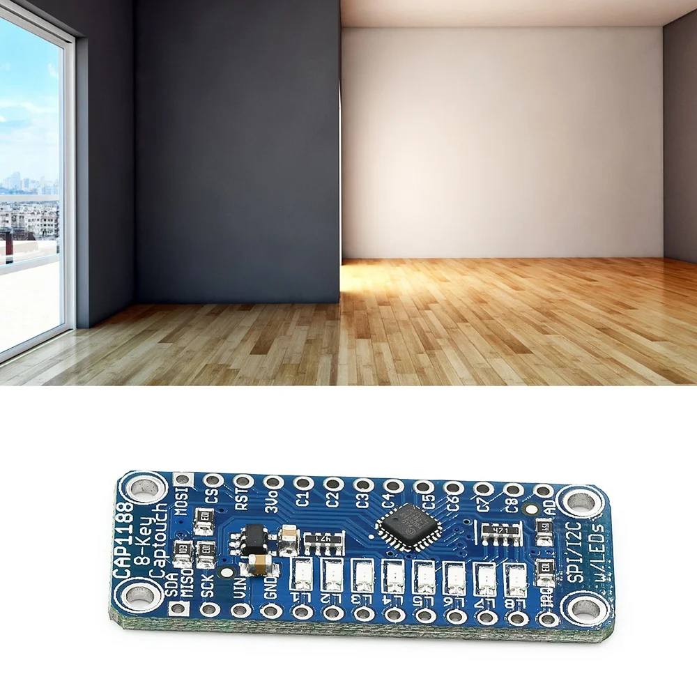 AABFK CAP1188 1602 CAP Touch-Breakout BRD Touch-Modul für Arduino