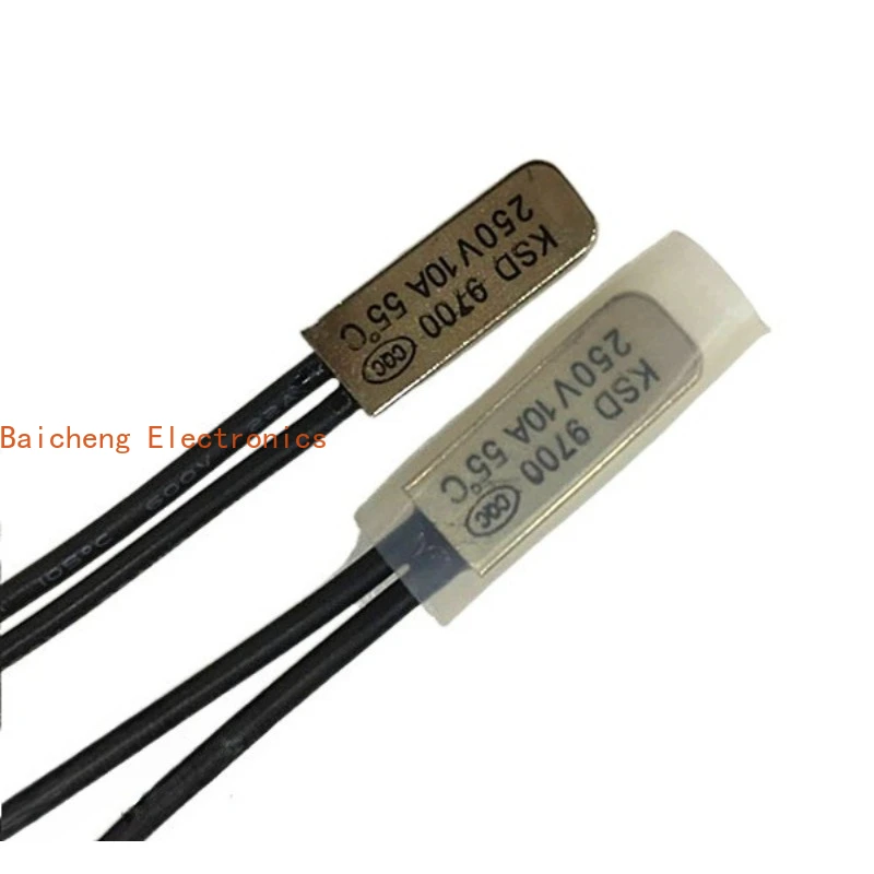 10 pezzi KSD9700 40-160 °   C interruttore termico con protezione termica ingresso normalmente chiuso/normalmente aperto