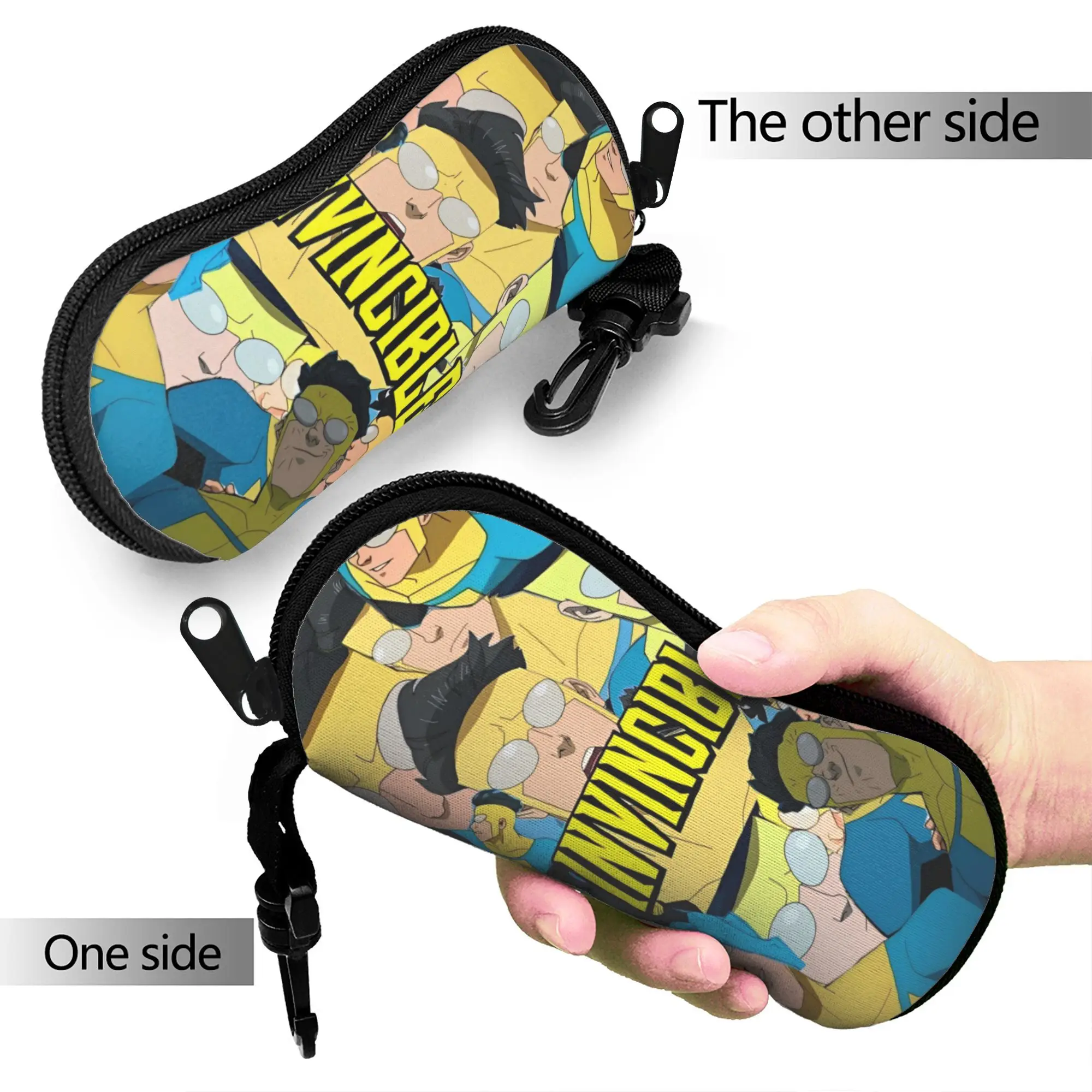 Invincible Glasses Case Men Women Anti-Fall Accessories Anime Sunglasses Storage Box Sunglasses Box