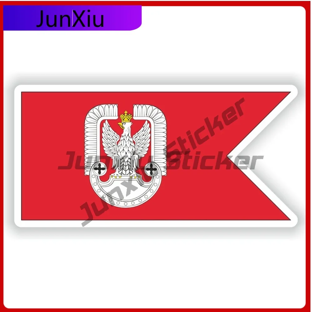 

Poland Flag Cute Wall SUV Creative Bumper Truck Fade Resistant Exterior Parts Vinyl Decal For Car Truck SUV Window Bumper Laptop