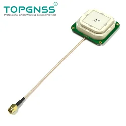 L1+ L5  AN-501  high precision RTK  antenna SMA Small size built-in volume GPS GNSS GLONASS  30dB TOPGNSS