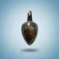 B Brass Pendant