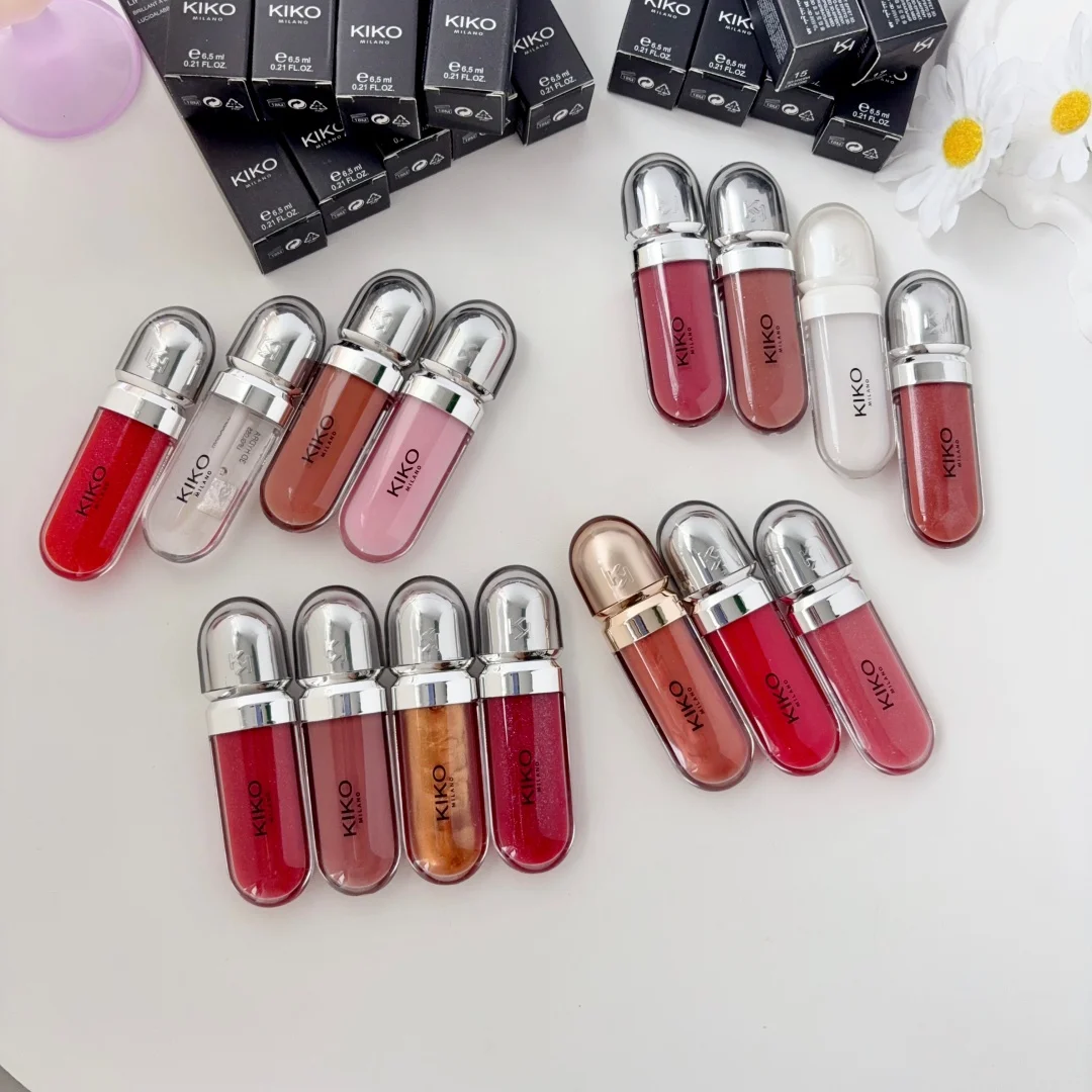 KIKO Milano 3D Hydra Lip Gloss – High Shine Hydrating Plumping Non-Sticky Moisturizing Waterproof And Long-Lasting Lip Makeup