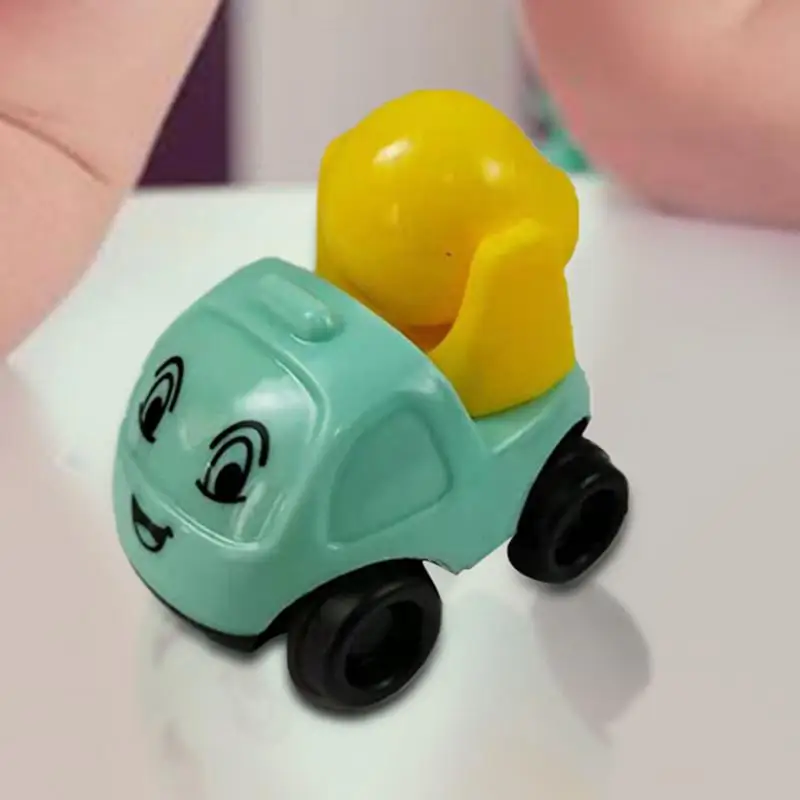 Kleine bouwvrachtwagens Klein constructiespeelgoed Schattig Techniek Graafmachine Speelgoed Wrijvingsaangedreven vrachtwagenspeelgoed Educatief Verplaatsbaar